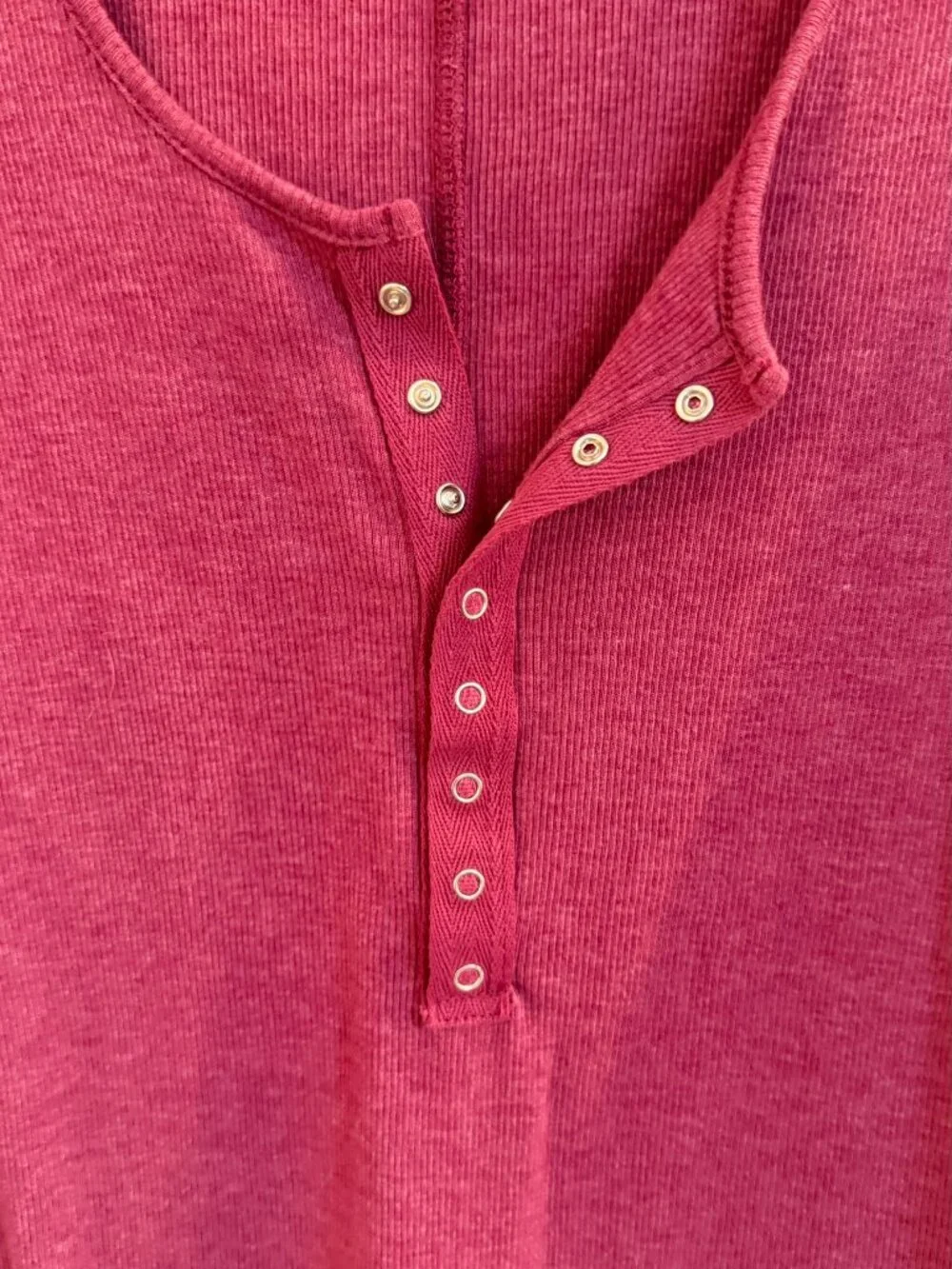 Free People The Laid Back Tank Myrtle Magenta Medium - Picture 3 of 5